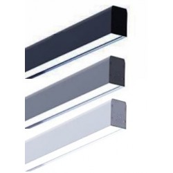 Luminaria Colgante-Superficie Aluminio Lineal SKYPROFIL LED 63W 2520mm Difusor Opal