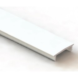 Disufor Opal para Perfil Aluminio Superficie LINE, barra de 2 ó 3 Metros 