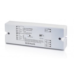 Regulador Controlador 0-10V para tira LED Monocolor 12-36V 4 canales 1 dirección 240-720W