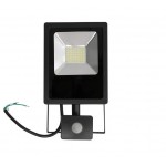 Foco LED exterior SLIM 30W IP-65 SMD con Detector de Movimiento