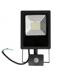 Foco LED exterior SLIM 20W IP-65 SMD con Detector de Movimiento