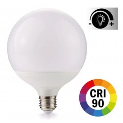 Lámpara LED Globo 120mm E27 15W CRI90 Regulable