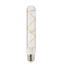 Lámpara LED Tubular T32 Clara E27 4W Filamento