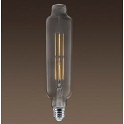 Lámpara LED Tubular TT75 Clara E40 12W Filamento 2200ºK Regulable