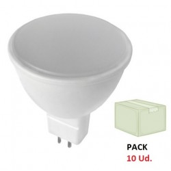 Lámpara LED GU5,3 MR16 SMD 7W 110º, Caja de 10 ud x 2,20€/ud