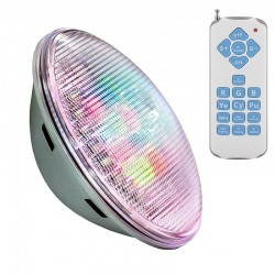 Lámpara LED PAR56 12V 45W RGB con Mando