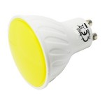 Lámpara LED GU10 SMD 5W 100º colores