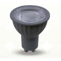 Lámpara LED GU10 SMD 8W 60º Gris, caja 10ud x 3,90€/ud