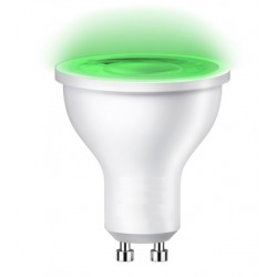 Lámpara LED GU10 SMD 8W 60º Verde, caja 10ud x 3,90€/ud