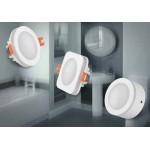 Foco Downlight empotrar LED redondo 6W IP44