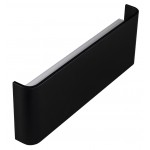 Aplique bañador pared Negro IP20 240mm 803 6w 3000ºK