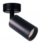 Foco LED superficie Base redonda LES φ54*168mm Blanco ó Negro para Lámpara GU10