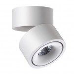 Foco LED superficie Redondo Basculante S09 12W Blanco ó Negro