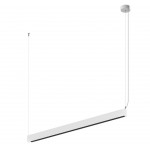 Luminaria Colgante Aluminio Lineal SKYPROFIL LED 53W 1230mm Optica, Ilumina por arriba y por abajo (UP & DOWN)