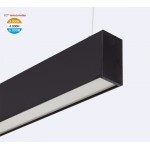 Luminaria Colgante-Superficie Aluminio Lineal SKYPROFIL LED 40W 1200mm CCT Difusor Opal