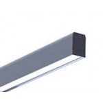 Luminaria Colgante-Superficie Aluminio Lineal SKYPROFIL LED 63W 2520mm Difusor Opal