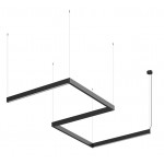 Luminaria Colgante Aluminio Lineal SKYPROFIL LED 53W 1230mm Difusor, Ilumina por arriba y por abajo (UP & DOWN)