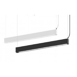 Luminaria Colgante Aluminio Lineal SKYPROFIL LED 28W 700mm Difusor, Ilumina por arriba y por abajo (UP & DOWN)