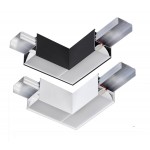 Unión L Luminaria Colgante-Superficie Aluminio Lineal SKYPROFIL LED Difusor Prismático