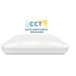 Plafón LED superficie Cuadrado 300x300mm Blanco 18W CCT