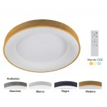Plafón LED superficie Redondo 380mm 30W CCT con mando
