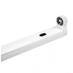 Regleta para 1 tubo LED T8 G13 de 600mm, conexión 1 lado, desde 3,00€/ud