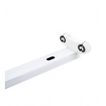 Regleta para 2 tubos LED T8 G13 de 1500mm, conexión 1 lado, P10