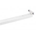 Regleta para 2 tubos LED T8 G13 de 1500mm, conexión 1 lado