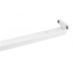 Regleta para 2 tubos LED T8 G13 de 1500mm, conexión 1 lado