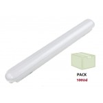 Pantalla estanca IP66 ABS/PC compacta LED de 1200mm 36W 3960Lm, en caja de 100ud a 18€/ud