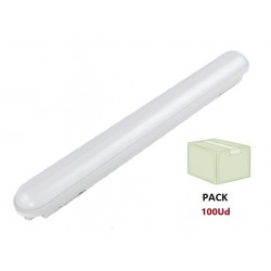 Pantalla estanca IP66 ABS/PC compacta LED de 1200mm 36W 3960Lm, en caja de 100ud a 18€/ud