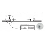 Marco empotrar Panel LED 600x600