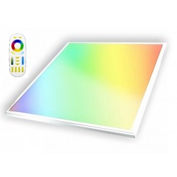 Panel LED 600X600mm 40W Marco Blanco RGB+CCT Regulable