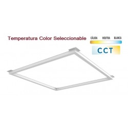 Panel LED Marco Luminoso 600X600mm 40W PC CCT