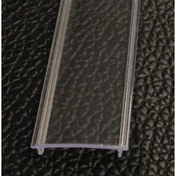 Difusor Transparente para perfil A1707, A2507, A1715, A2515, tira 2 mts.