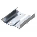 Grapa Fijación Perfil Aluminio Superficie pared Cornisa Blanco PSPC5665B