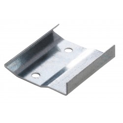 Grapa Fijación Perfil Aluminio Superficie pared Cornisa Blanco PSPC5665B