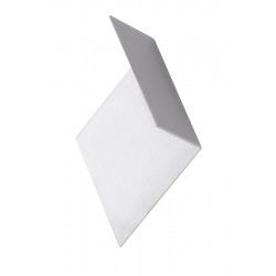 Unión Perfil Aluminio Superficie pared Cornisa Blanco PSPC5665B