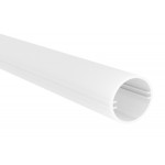 Perfil Redondo Policarbonato 29mm para doble tira LED, barra 3 Metros