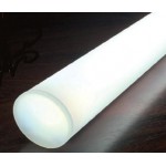 Perfil Redondo Policarbonato 38mm para tiras LED, barra 3 Metros
