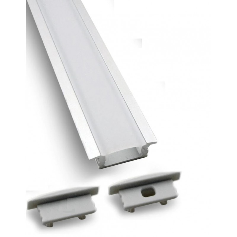 Perfil de aluminio para tira led • GP Trader Electronic