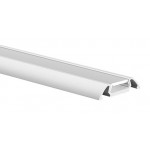 Perfil Aluminio Superficie LINE 29,6x7mm. para tiras LED, barra de 2 Metros Perfil Aluminio Superficie LINE 29,6x7mm. para tiras LED, barra de 2 Metros