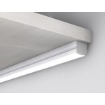 Perfil Aluminio Superficie ECO Plata 17x14,5mm. para tiras LED, barra de 2 Metros - completo- (a 6,45€/mt)