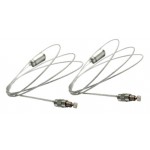 Suspensión 2 cables acero para perfil LED PR2117EK2M