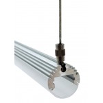 Suspensión 2 cables acero para perfil LED PR2117EK2M