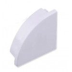 Tapa Final blanca Perfil Aluminio Angulo ECO 16x16mm
