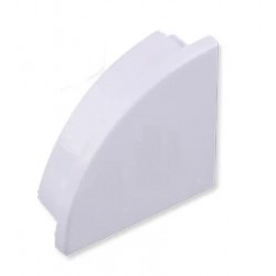 Tapa Final blanca Perfil Aluminio Angulo ECO 16x16mm