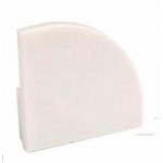 Tapa final para Perfil R PA3030A, difusor Curvo