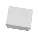 Tapa final para Perfil R PA3030A, difusor Recto