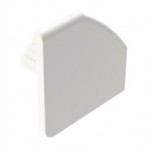 Tapa Final para Perfil Aluminio Angulo LINE PA1817, acabado Blanco, Gris ó Negro